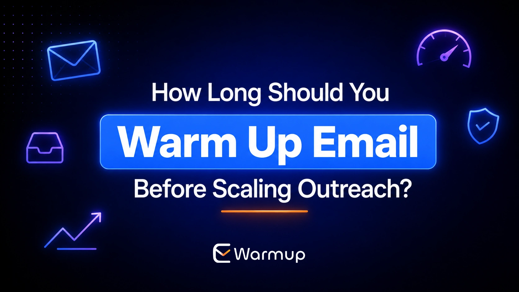 how long should you warm up email