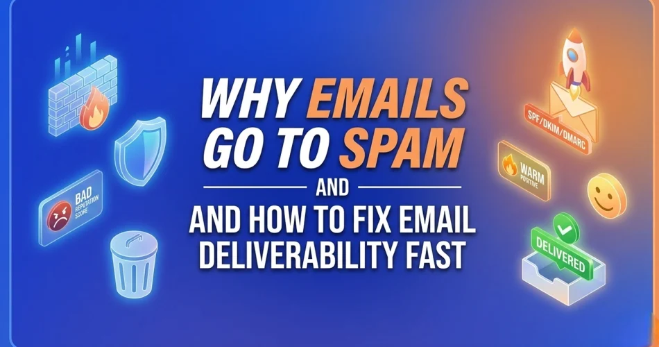 why emails going to spam - blog